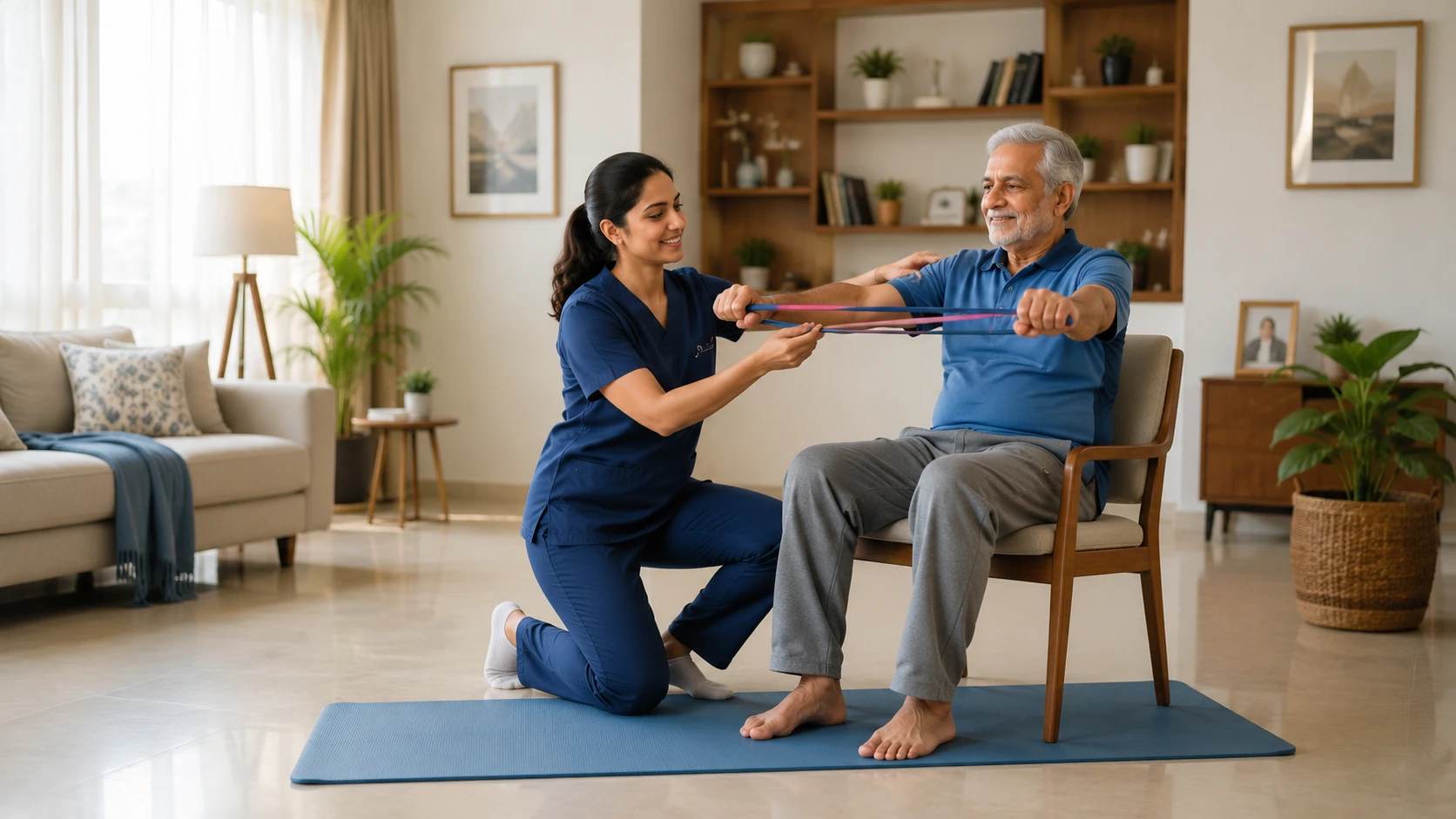 Recovery journey physiotherapy support